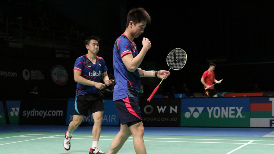 Kevin Sanjaya Sukamuljo/Marcus Fernaldi Gideon. Copyright: &copy; PBSI